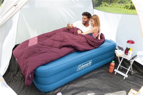 Coleman Airbed Extra Durable Singledoubleraised Double Camping Bed Flocked Singledouble Air