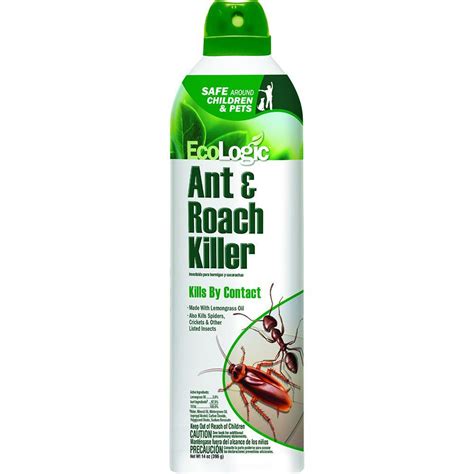 There are some techniques which can be used to treat roaches at home without necessarily causing harm to children and pets. EcoLogic Ant Roach Killer Safe Around Pets Kids Heavy Duty ...