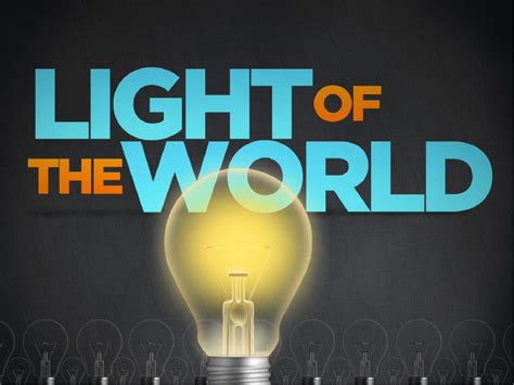 We Are The Light Of The World New Cedar Grove Missionary Baptist Church