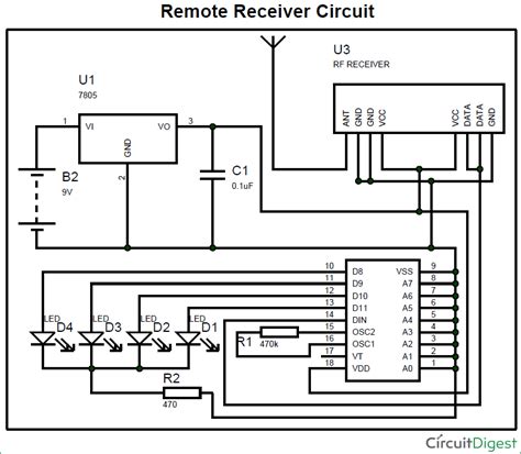 The oscillation circuit could be made with the help of transistor hi, i just made the circuit in the video but it seems to bounce the signal. RF Transmitter and Receiver Circuit Diagram