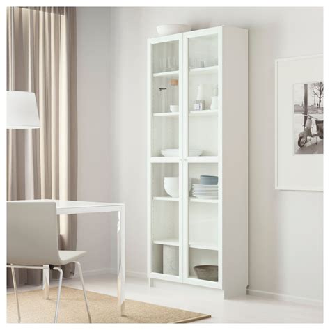 Ikea Billy Oxberg Bookcase White White Bedroom Furniture Ikea