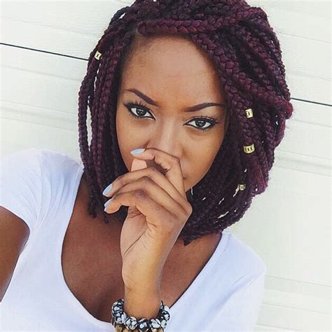 This not only is a heatless, protective style for hair dryer is a familiar item for anyone after shampooing. Extra Cool Short Box Braids | Hairstyles 2017, Hair Colors and Haircuts
