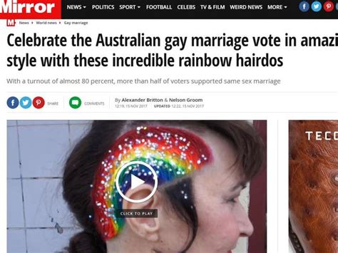 Same Sex Marriage Vote Results Australia World Reacts With Pride As Gay Marriage Vote Shows Big