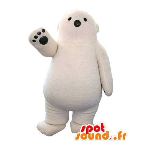 Purchase Hinokuma Mascot Big Black And White Polar Bear In Yuru Chara
