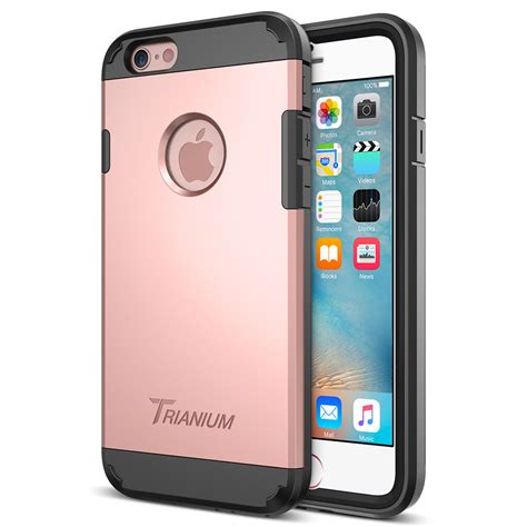 Nobody knows the iphone better than the people who make it, after all. Trianium Duranium Series for iPhone 6s & 6- Rose Gold