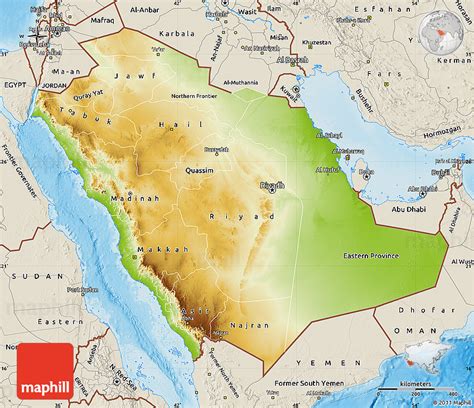 Saudi Arabia Topographic Map Elevation Relief Vrogue Co