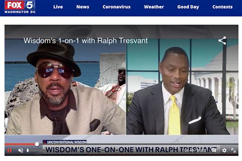 Ralph Tresvant Talks With Fox 5 About His New Single All Mine Srg