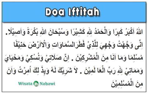 Doa iftitah lebih terasa sebagai ungkapan batin seorang hamba yang mengalir dari jiwa yang paling dalam. Doa Iftitah Bacaan Arab Latin Arti Hukum Dan