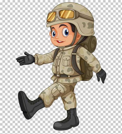 Soldier Clip Art Vector Graphics Army Cartoon Soldier In 2020 Cartoon