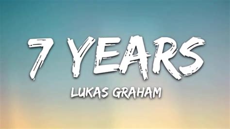 Lucas Graham 7 Years Old Lyrics Youtube