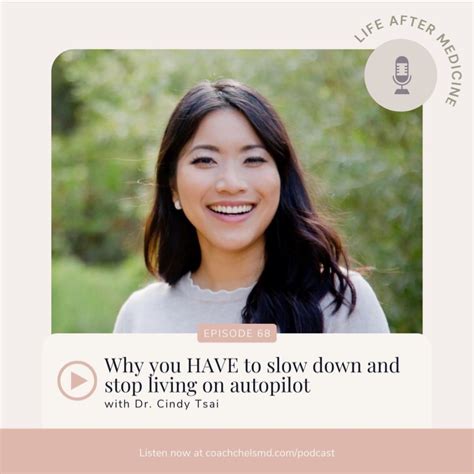 Podcast Guest Episode Life After Medicine Podcast Dr Cindy Tsai Md