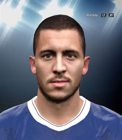 Pes Modif Pes Eden Hazard Face By Dzgenio