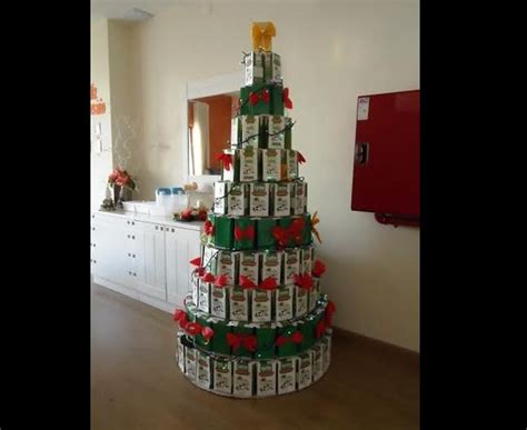 Árvore De Natal Com Caixa De Leite 25 Fotos Artesanato Passo A Passo