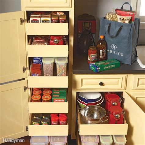You will need the following tools: 7 Roll-Out Cabinet Drawers You Can Build Yourself | Family ...