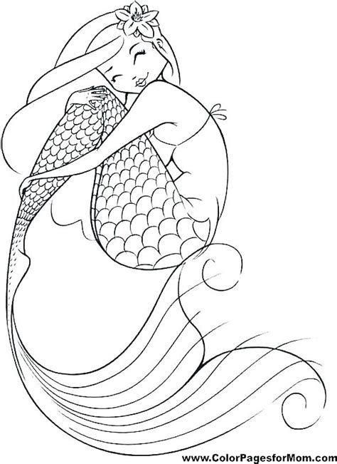Our free coloring pages for adults and kids, range from star wars to mickey mouse. Mermaid Coloring Pages Easy at GetColorings.com | Free ...