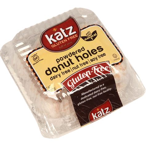 Katz Gluten Free Powdered Donut Holes 2 Pk Bread Pasta Flour Food And Ts Shop The Exchange
