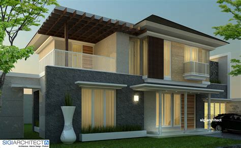 Berikut beberapa contoh di antaranya pada desain rumah villa bali. Desain Villa Minimalis Tropis | Desain Rumah 2-Lantai