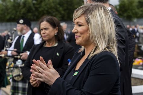 Sinn Feins Michelle Oneill Admits Large Crowds Gathered At Republican