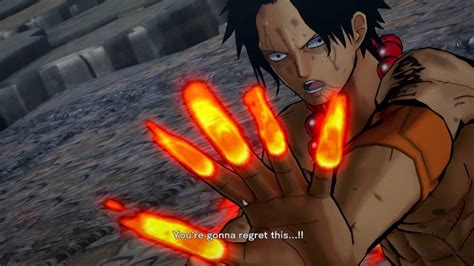 Ace Vs Aokiji One Piece Burning Blood Youtube