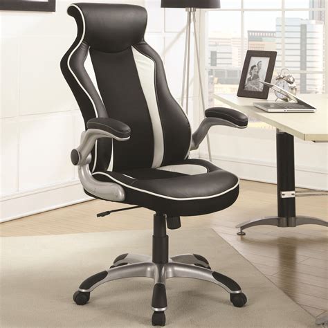 Coaster Office Chairs Office Task Chair With Race Car Seat Design A1