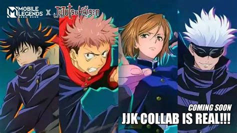 MLBB X JUJUTSU KAISEN IS COMING SOON DATE RELEASE COLLAB ANIME ML X