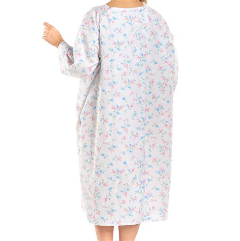 Flannel Hospital Gowns Wholesale Washable Patient Gown