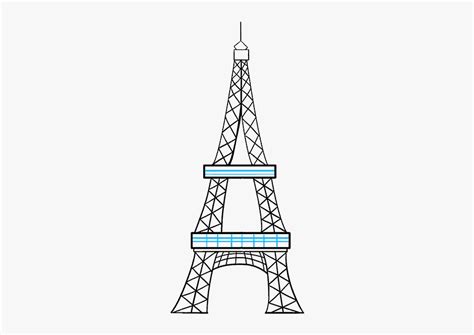 A living and breathing painting,the eiffel tower and a cloudy sunset win $250 paris and eiffel tower sunset painting! Eiffel Tower Cartoon Drawing - Easy Eiffel Tower Sketch , Free Transparent Clipart - ClipartKey
