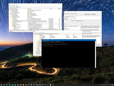 How To Disable Command Prompt On Windows 10 Windows Central