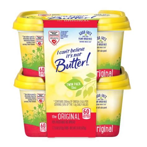 I Cant Believe Its Not Butter Original Vegetable Oil Spread Tub 2