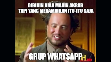 Meme Grup Whatsapp