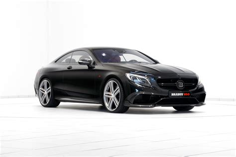 Brabus Mercedes S63 Amg Coupe 850 Black C217 Modified 2015 Wallpapers Hd Desktop And