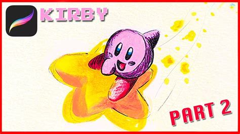 How To Draw Kirby Warp Star Art Retouch Editing In