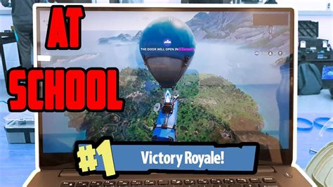 How To To Play Fortnite At School Easy Tutorial Youtube