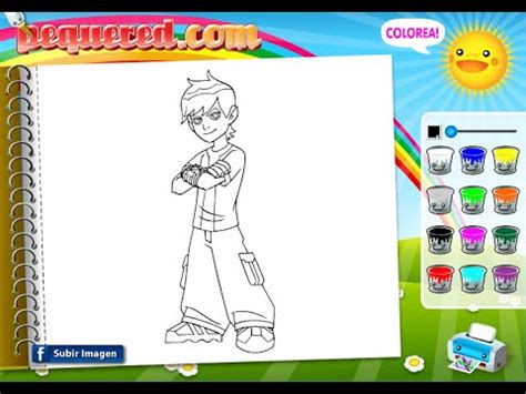 The ben 10 tv series and films acquired widespread popularity, giving rise to other items in the franchise such as ben 10 comic books, car games, video games, watches, coloring books and online coloring pages. Ben 10 Coloring Games - YouTube