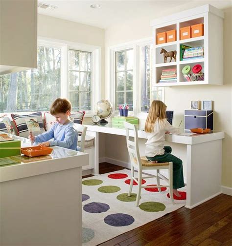 Turn A Spare Nook Of The House Into The Kids Work Space For Homework