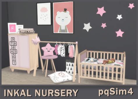 Inkal Nursery Sims 4 Custom Content Muebles Sims 4 Cc Sims 4 Mods