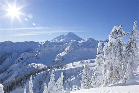 Mount Baker Mountain Peak Summit North Cascades National Park Winter