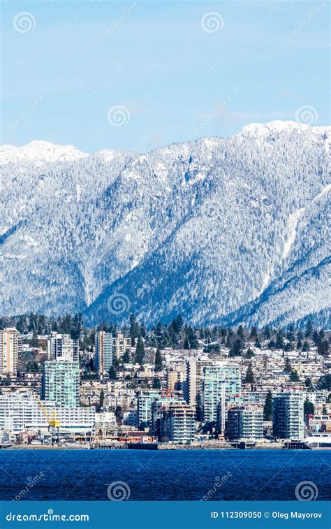 Vancouver Canada February 18 2018 North Vancouver In Canada With