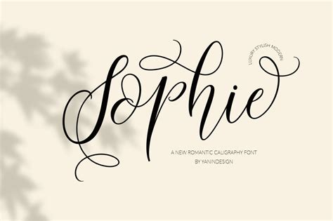 Sophie Script Fonts ~ Creative Market