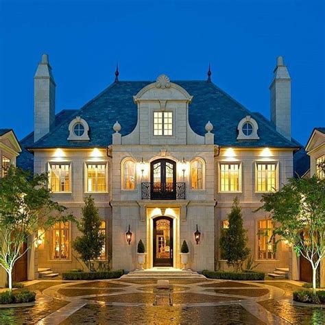 Beautiful Elegant Stone European Mansion Manor Estate Dream Homes