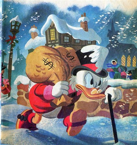 Uncle Scrooge A Christmas Carol By Carl Barks Scrooge A Christmas