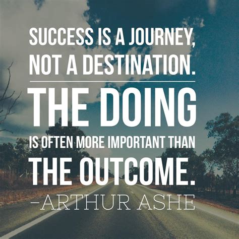 Inspirational Picture Quote Success Is A Journey Not A Destination