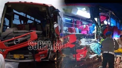 Kecelakaan ini mengakibatkan sopir dan kernet truk mengalami luka parah. Sopir Tak Konsentrasi, Bus PO Indonesia Tabrak Truk Trailer Hingga Kernet Tewas dan Lima Orang ...