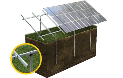 Use Screw Piles For Solar Panel Foundations Goliathtech