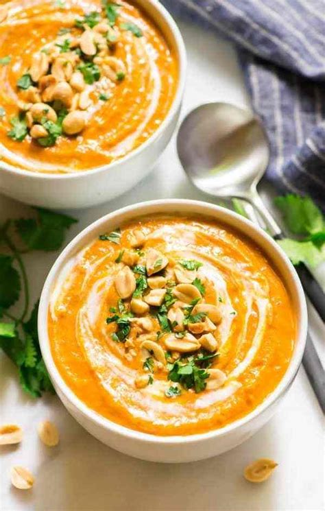 This easy soup recipe mixes in allspice, curry powder, spicy chiles and ginger to give this pumpkin curry soup a jamaican feel. Pumpkin Curry Soup