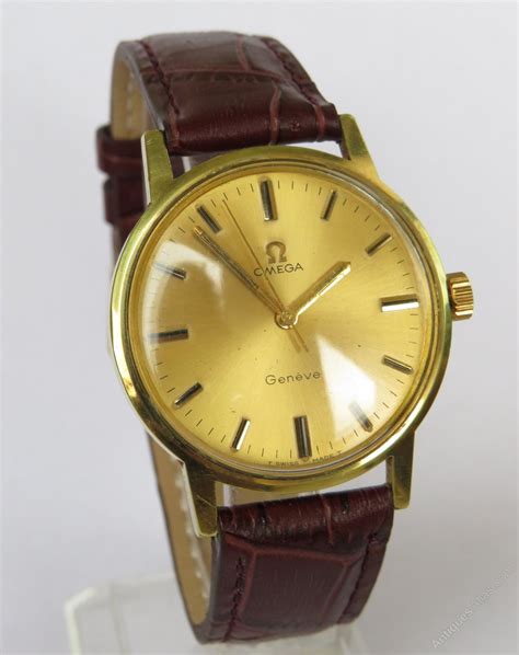 Antiques Atlas Gents Omega Geneve Wrist Watch 1970