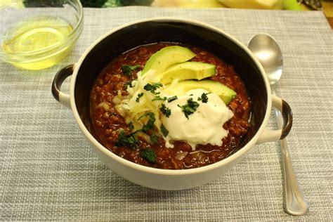 Quick Stovetop Beanless Chili Smart Nutrition And Wellness