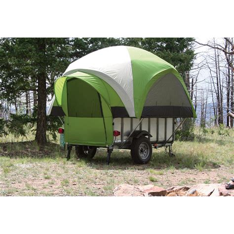 Littlegiant Treehaus Camper Tent And Utility Trailer — Sleeps 4 Model
