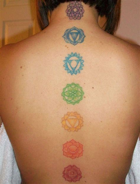 Chakras Tattoo Tatoo Tatuagem Colorida Tatuagem