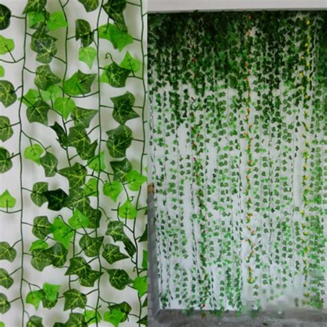 Shop for artificial ivy plants online at target. 2.5m Artificial Green Ivy Vine Leaf Fake Garland Plant ...